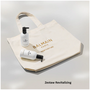 Zestaw Balmain Hair Revitalizing Szampon 300 ml + Revitalizing Conditioner 300 ml + Torba Plażowa