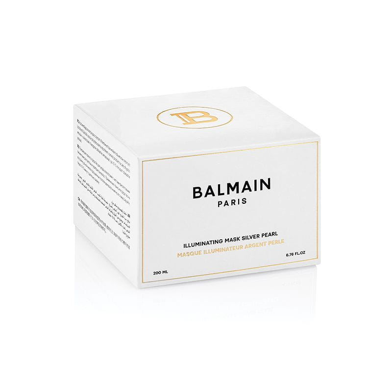 Balmain Hair Illuminating Mask Silver Pearl - Rozświetlająca maska do włosów blond Silver Pearl 200ml