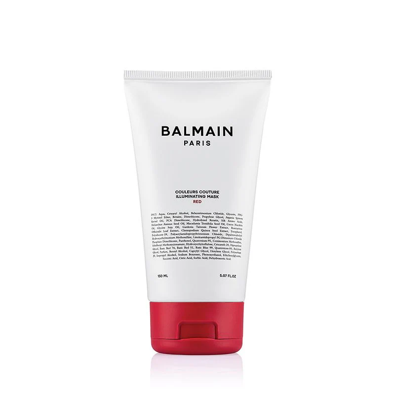 MADAVI Balmain Hair Illuminating Colour Mask Red - luksusowa maska koloryzująca 150ml