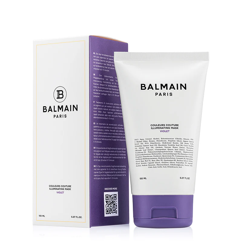 Balmain Hair Illuminating Colour Mask Violet - luksusowa maska koloryzująca 150ml