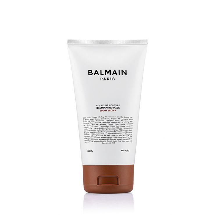 MADAVI Balmain Hair Illuminating Colour Mask Warm Brown - luksusowa maska koloryzująca 150 ml