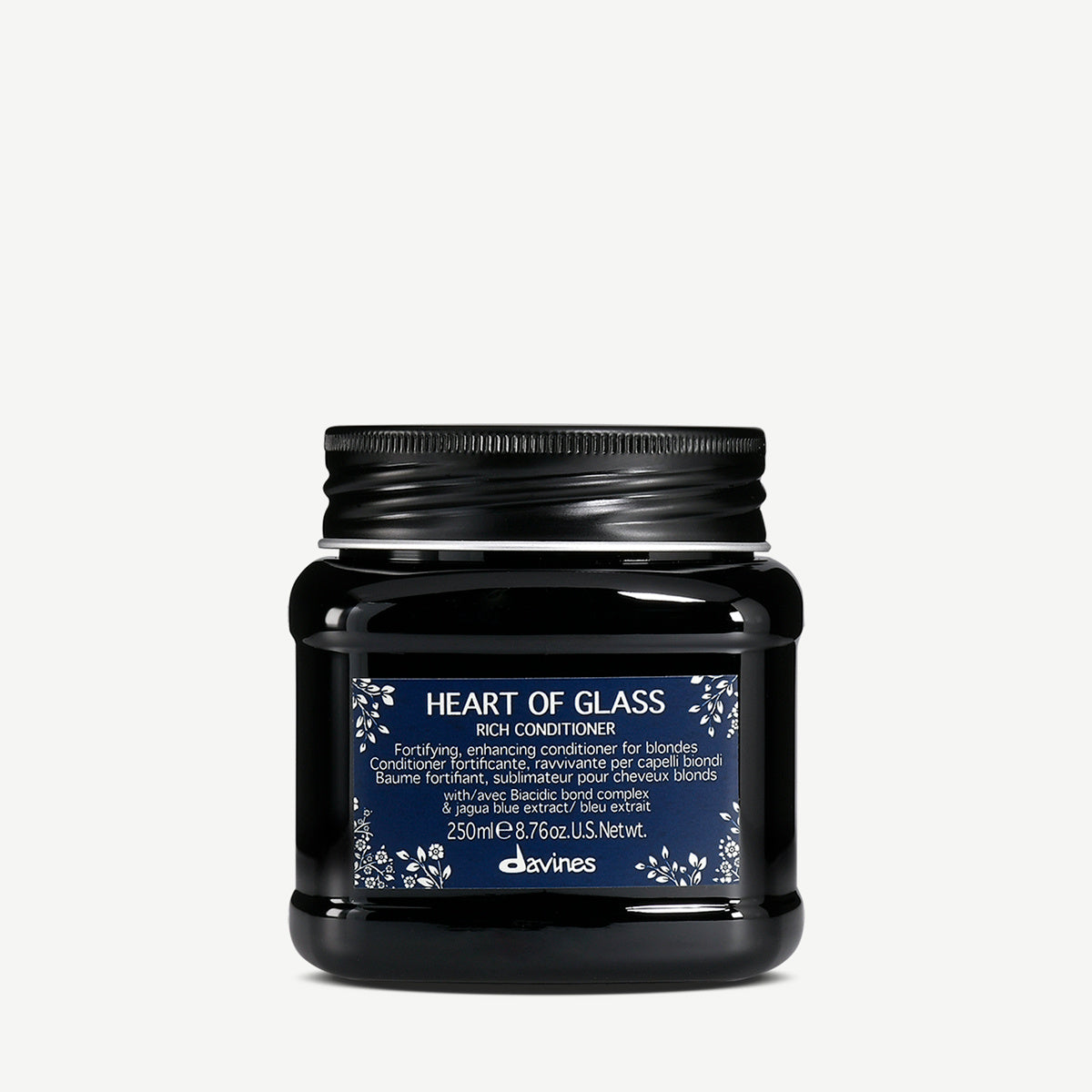 DAVINES DAVINES HEART OF GLASS odżywka do włosów blond Rich Conditioner 250 ml