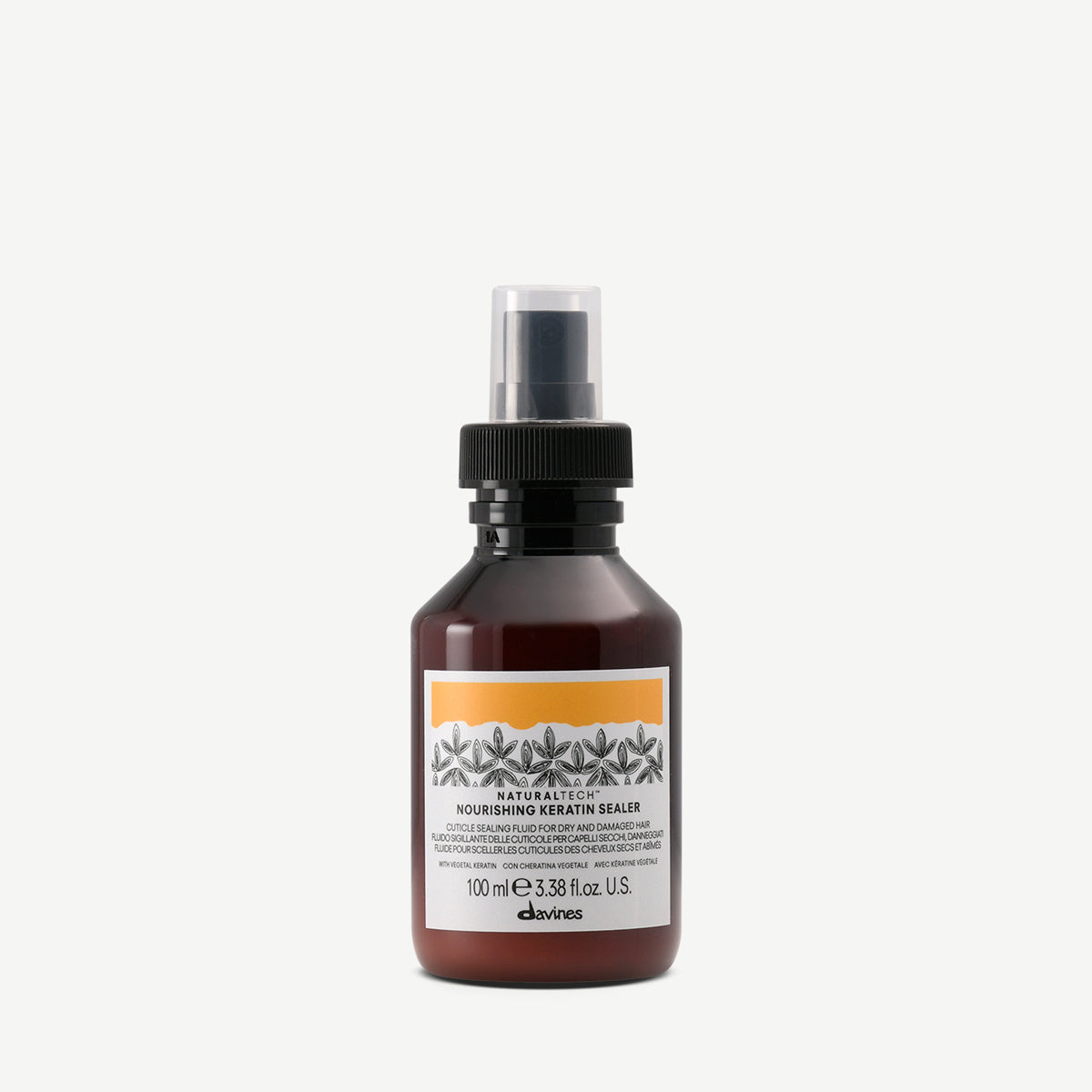 DAVINES DAVINES NATURALTECH fluid do włosów Nourishing Keratin Sealer 100 ml