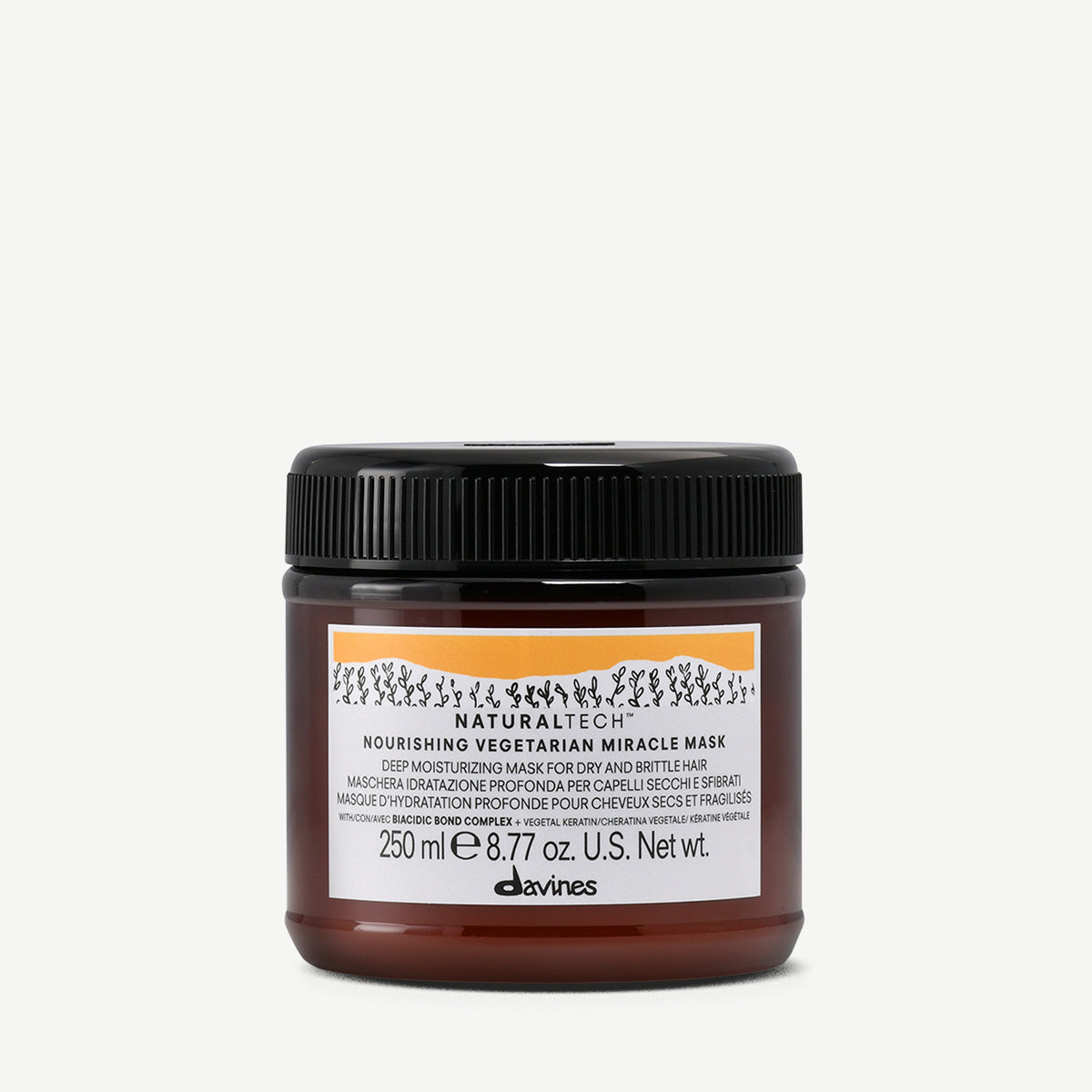 DAVINES DAVINES NATURALTECH maska do włosów Nourishing Vegetarian Miracle Mask 250 ml — Składniki i ocena