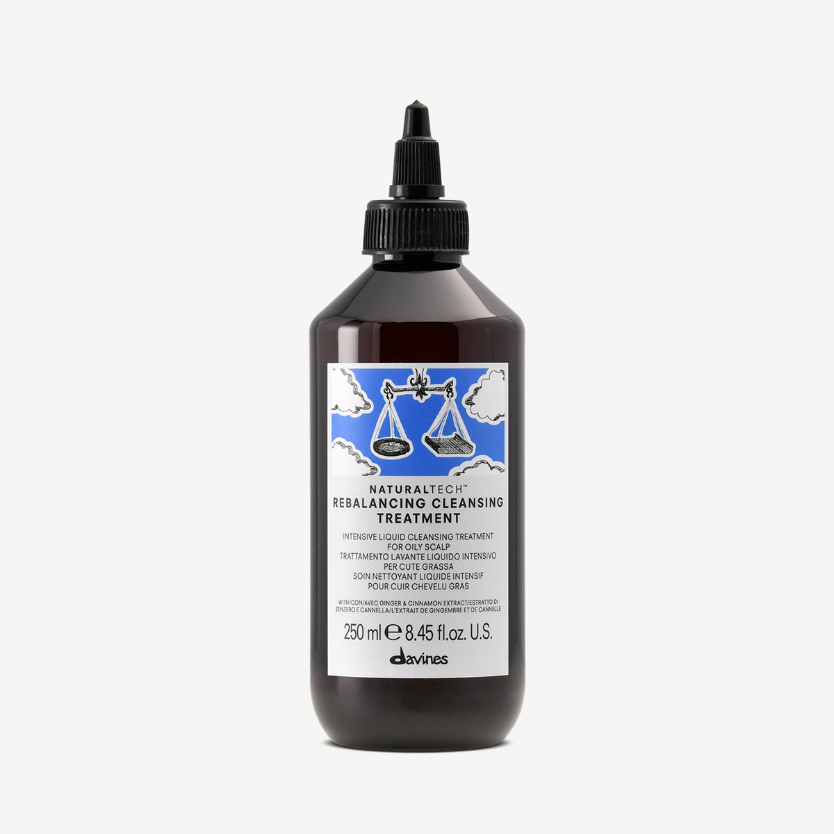 DAVINES DAVINES NATURALTECH żel do włosów i skóry głowy Rebalancing Cleansing Treatment 250 ml