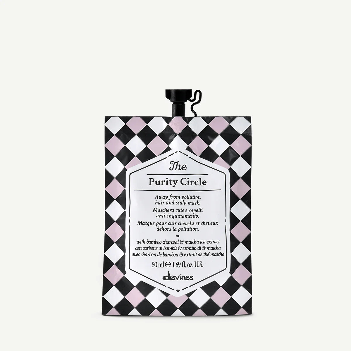 DAVINES THE CIRCLE CHRONICLES maska do włosów i skóry głowy The Purity Circle 50 ml