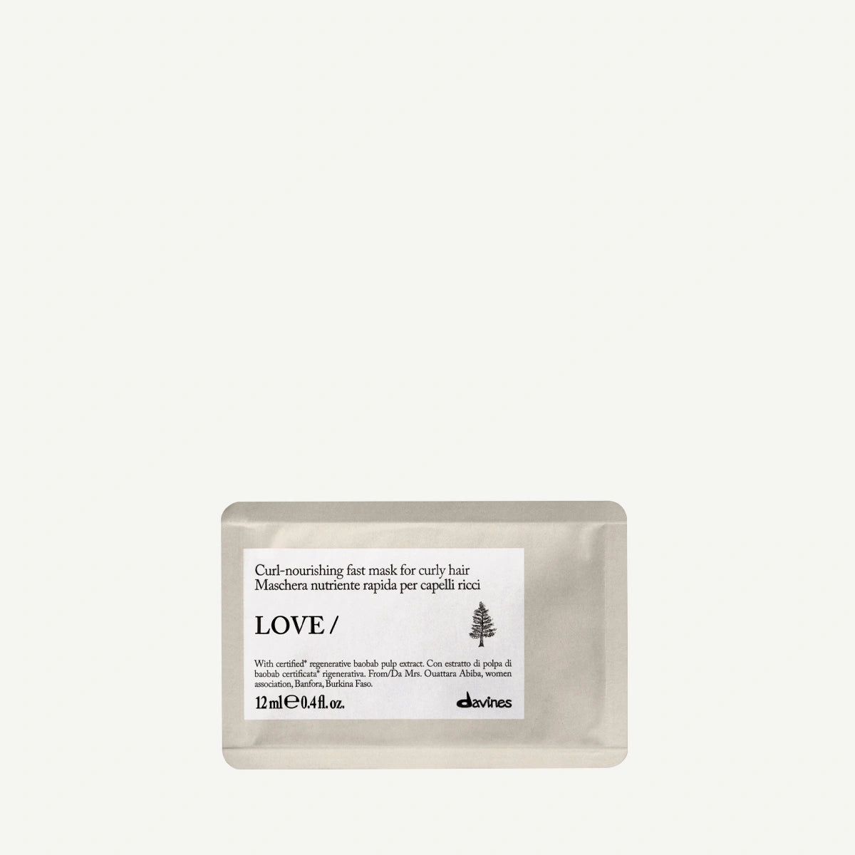 Davines LOVE CURL Hair Mask 12 ml – głębokie odżywienie, definicja i sprężystość loków