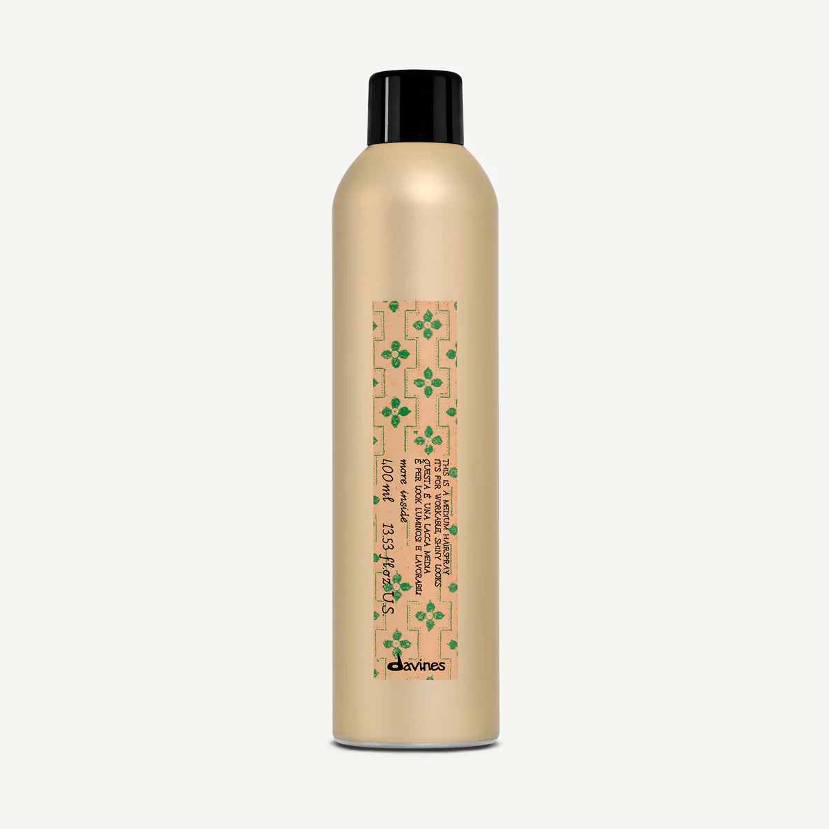 DAVINES MORE INSIDE lakier do włosów Medium Hairspray 400 ml