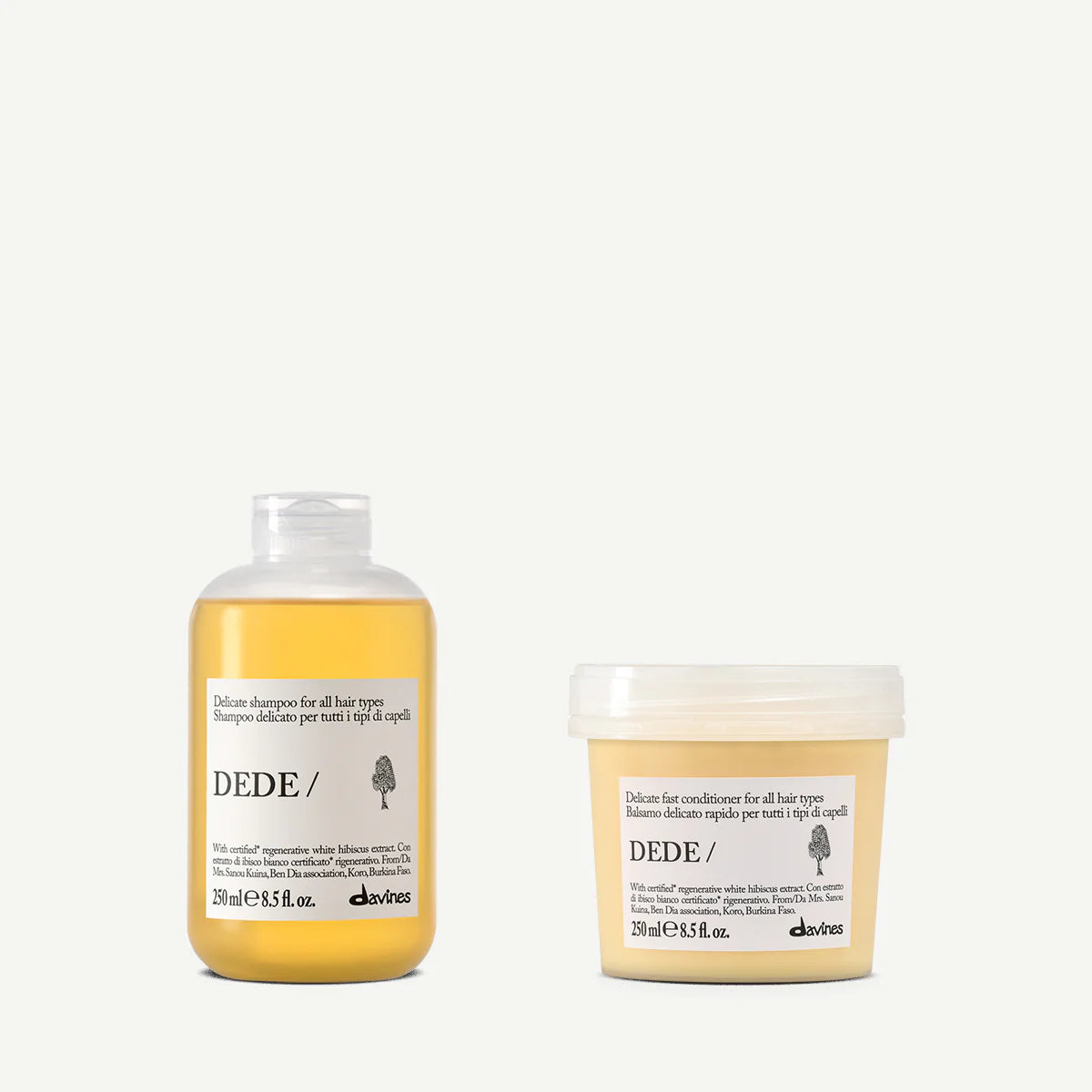 Davines DEDE Shampoo 250 ml + DEDE Conditioner 250 ml
