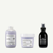 Zestaw Davines Love Smoothing Shampoo 250 ml + Love Smoothing Conditioner 250 ml + OI Milk 135 ml