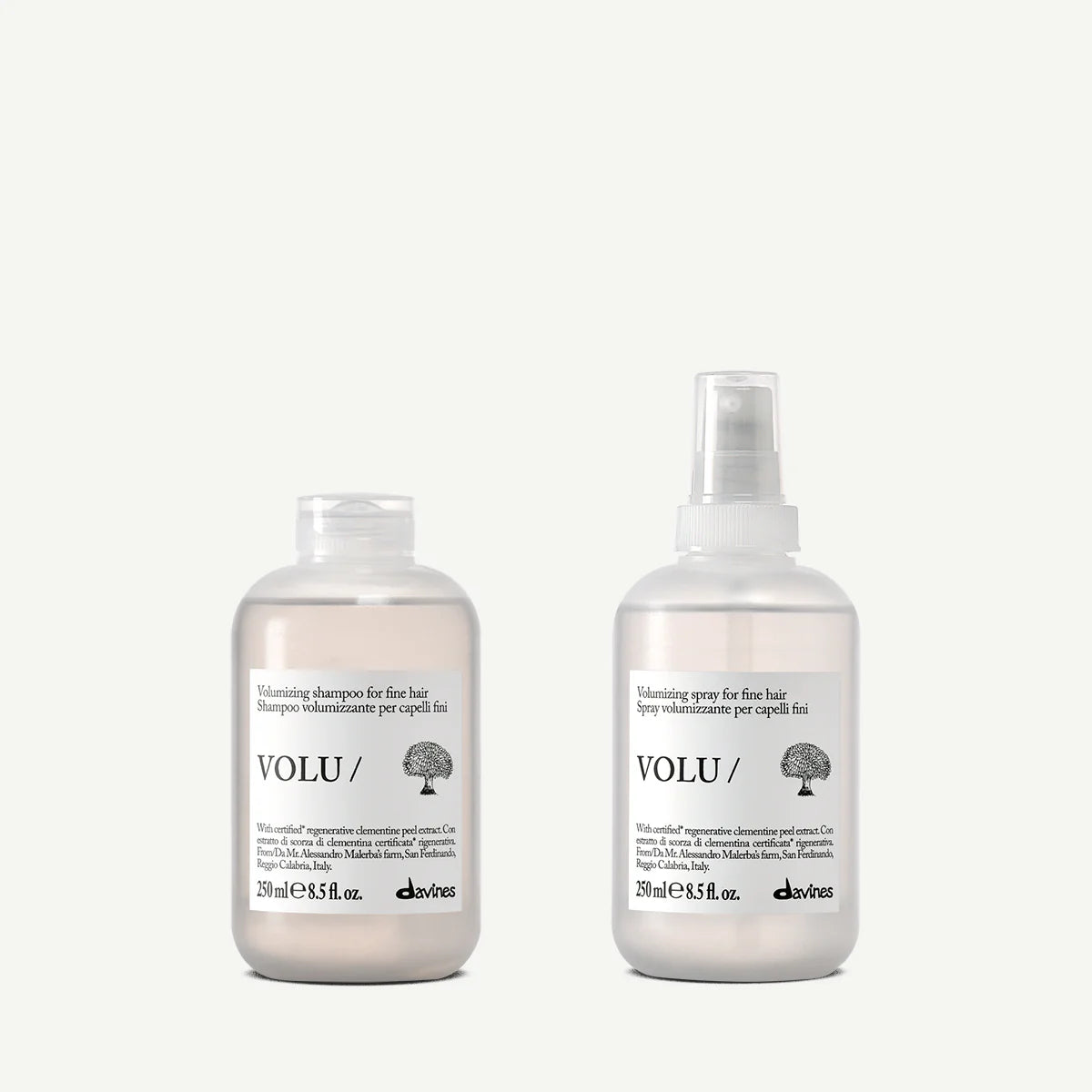 Davines VOLU Shampoo 250 ml + VOLU Hair Mist 250 ml