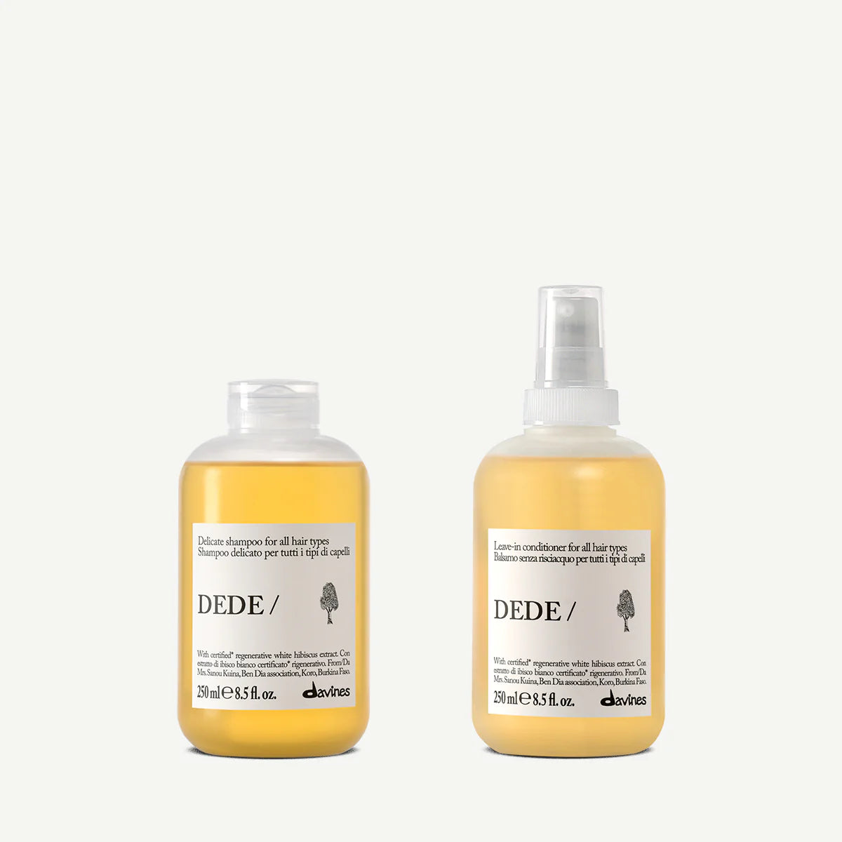 Davines DEDE Shampoo 250 ml + DEDE Hair Mist 250 ml