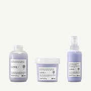 Davines LOVE Smoothing Shampoo 250 ml + LOVE Smoothing Conditioner 250 ml + LOVE Smoothing Serum 150 ml