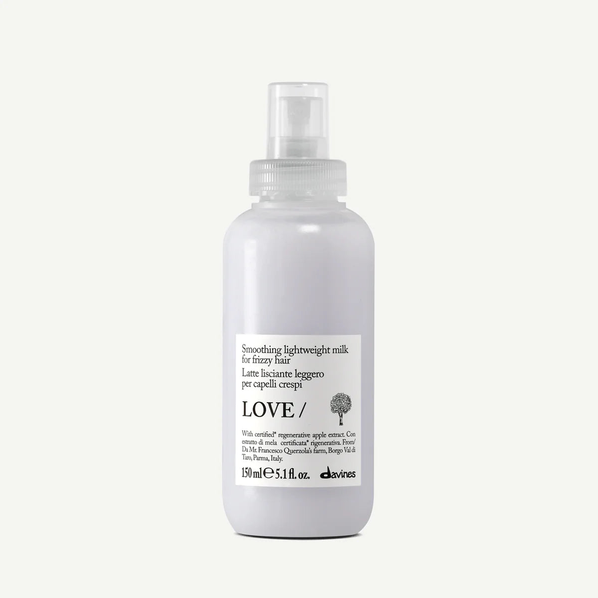 DAVINES NEW ESSENTIAL HAIRCARE mleczko do włosów LOVE Smoothing Milk 150 ml