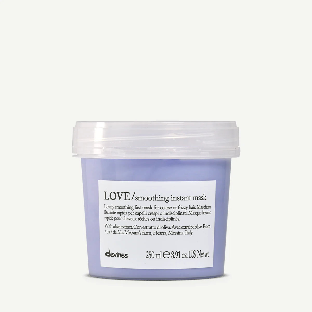 DAVINES LOVE SMOOTHING INSTANT MASK - EKSPRESOWA MASKA WYGŁADZAJĄCA 250 ML