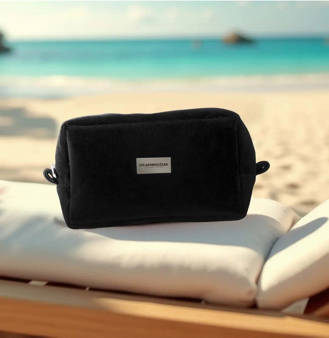 Dr Ambroziak welurowa kosmetyczka damska