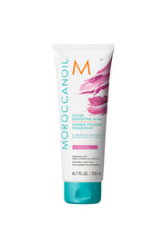 Moroccanoil Color Depositing Mask Hibiscus 200 ml – intensywny róż