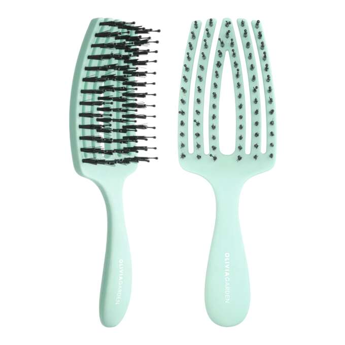OLIVIA GARDEN Finger Brush Mini Care Kids Mint szczotka do rozczesywania włosów dla dzieci