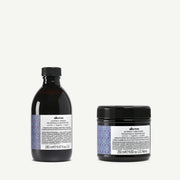 Zestaw Davines Alchemic Shampoo Silver 280 ml + Alchemic Conditioner Silver 250 ml