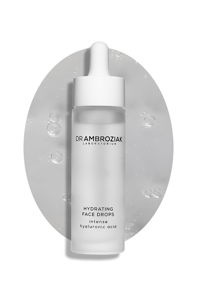 Dr Ambroziak Hydrating Face Drops – Serum nawilżające z kwasem hialuronowym 30 ml