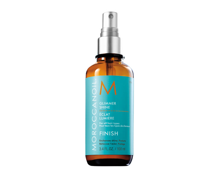 Moroccanoil Glimmer Shine Nabłyszczacz do włosów 100 ml – lustrzany połysk i ochrona