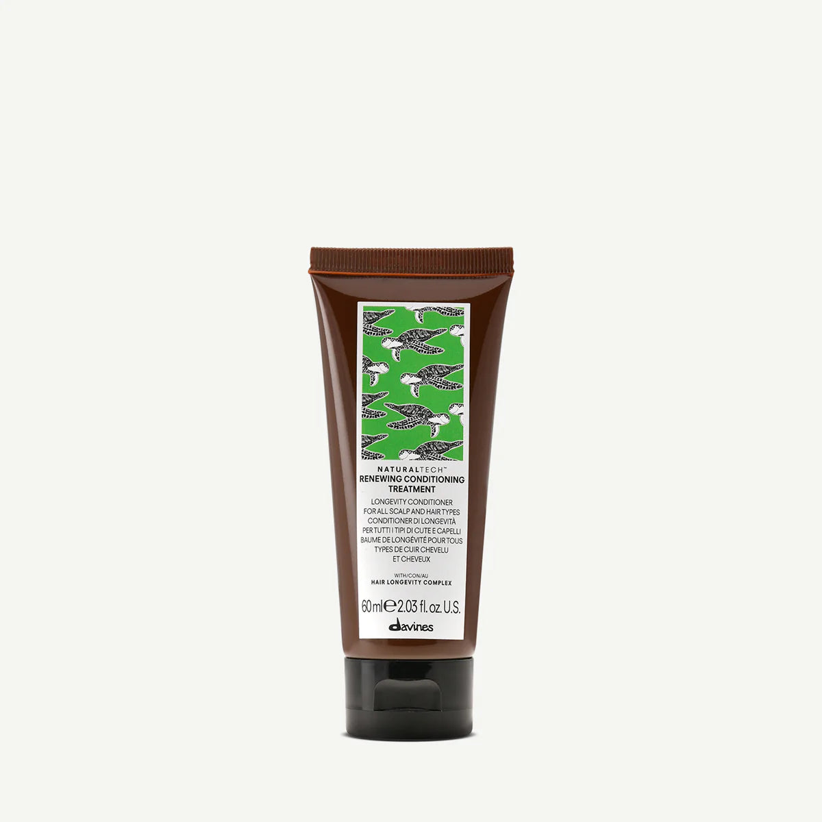 Davines Naturaltech Renewing Conditioning Treatment 60 ml – Odżywka do włosów i skóry głowy wspierająca długowieczność