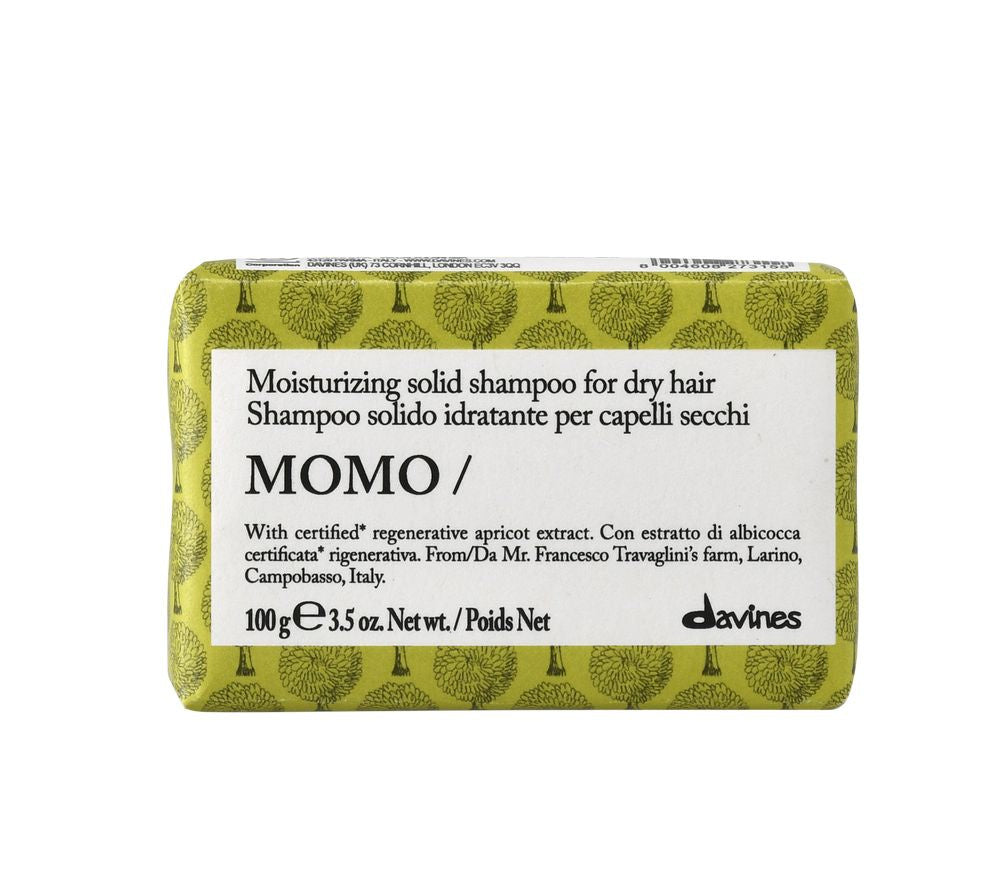 DAVINES NEW ESSENTIAL HAIRCARE szampon do włosów w kostce MOMO Shampoo 100 g