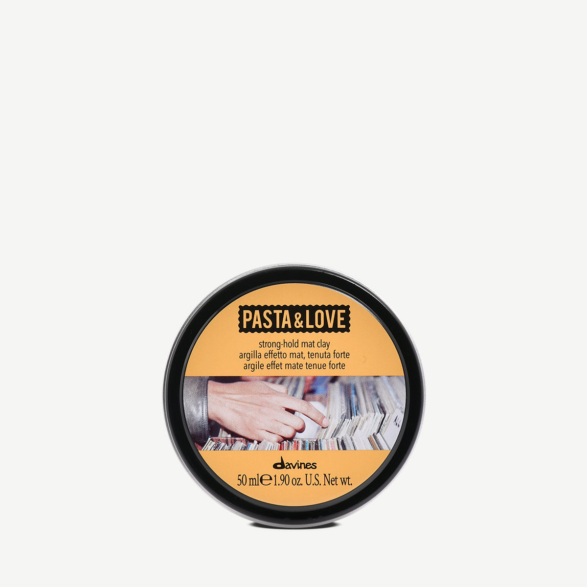 DAVINES PASTA&LOVE glinka do włosów Strong-Hold Mat Clay 60 ml