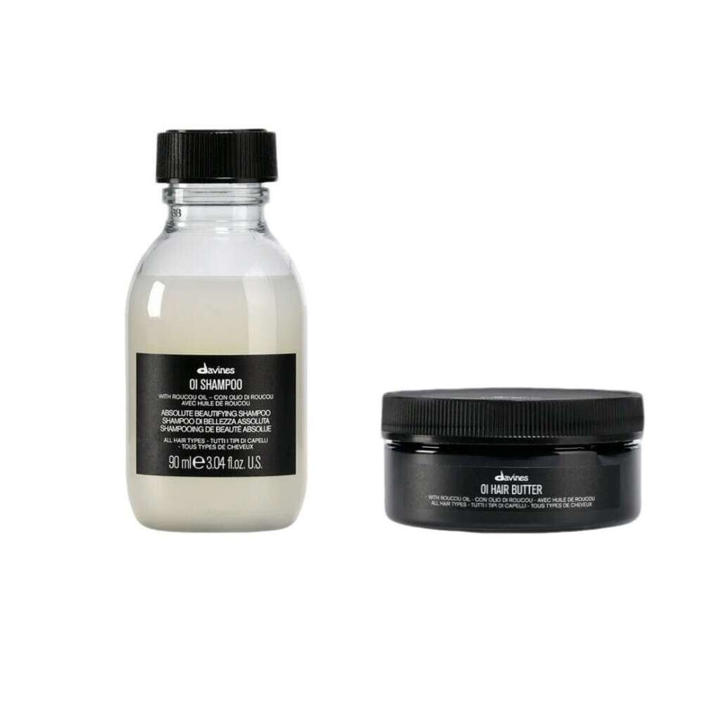 Zestaw Travel Davines OI Shampoo 90 ml + OI Hair Butter 75 ml