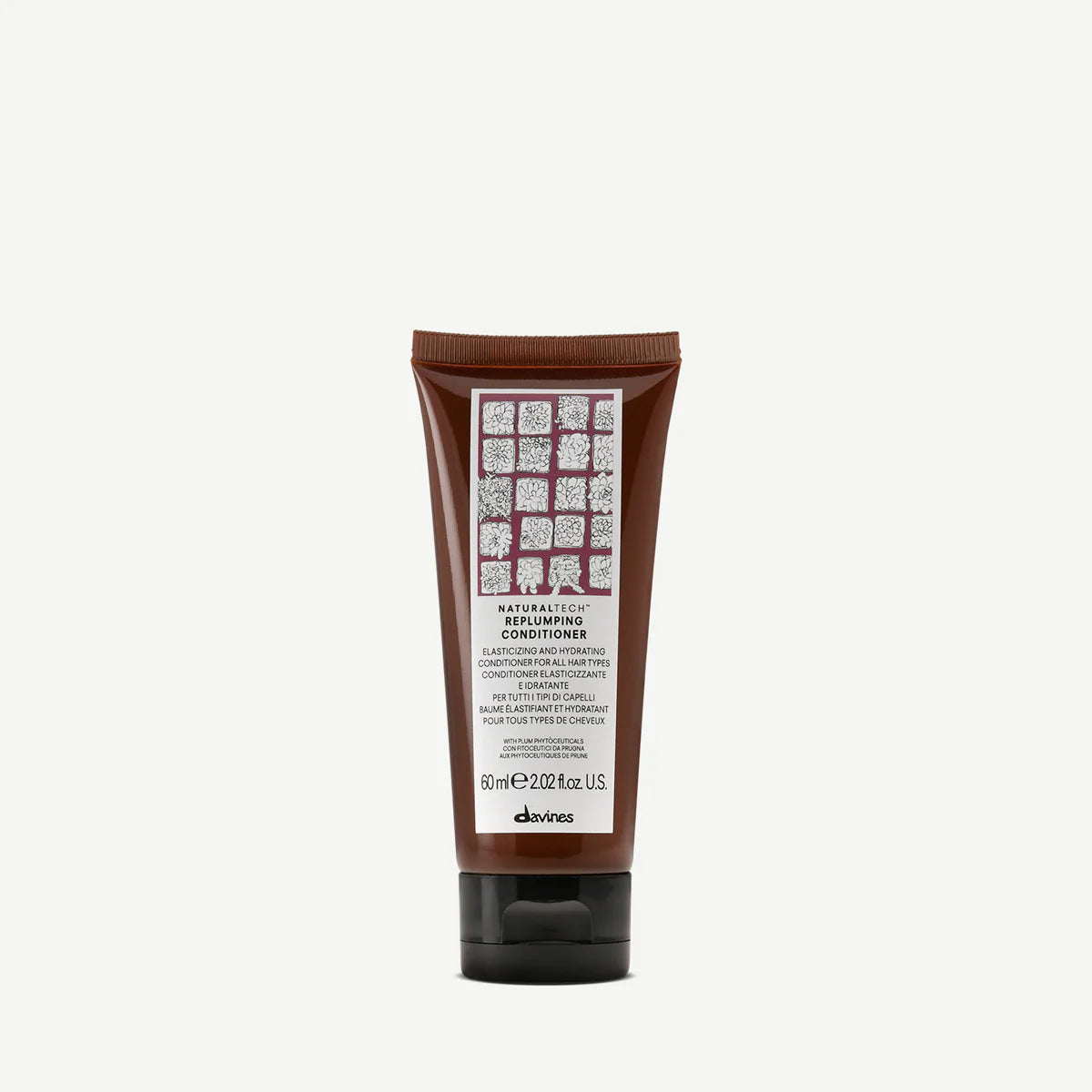 Davines Naturaltech Replumping Conditioner 60 ml – Nawilżająca odżywka zwiększająca elastyczność włosów