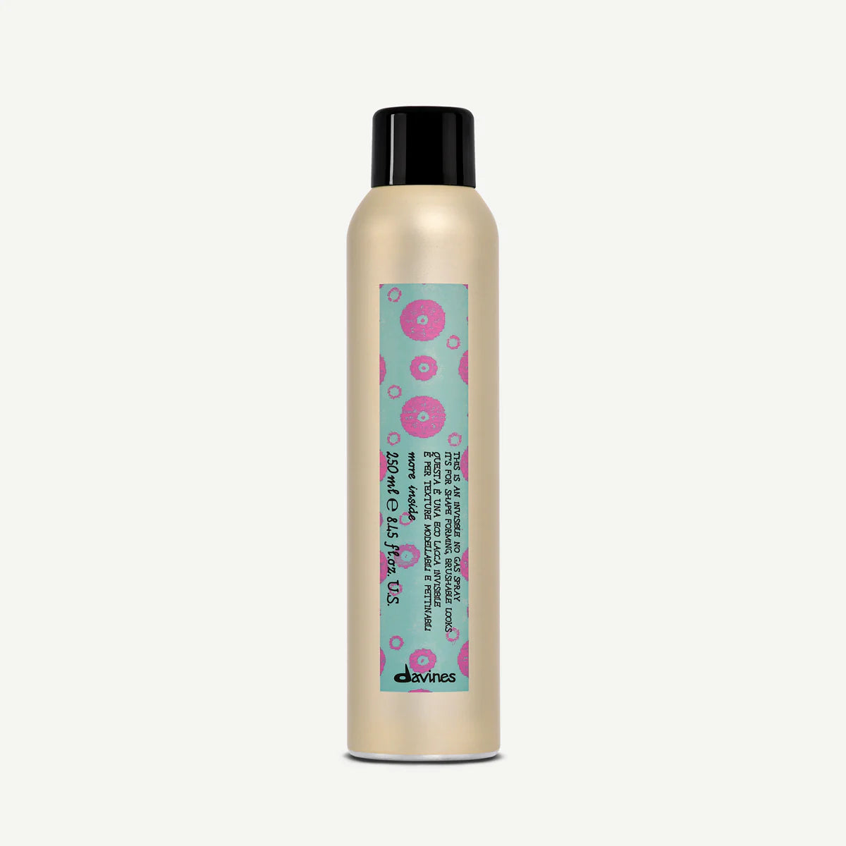 DAVINES MORE INSIDE lakier do włosów Invisible No Gas Spray 250 ml