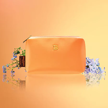 Pomarańczowa Kosmetyczka Balmain-Edycja Limitowana